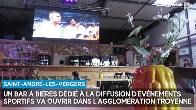 Un bar à bières dédié à la diffusion d’événements sportifs va ouvrir dans l’agglomération troyenne