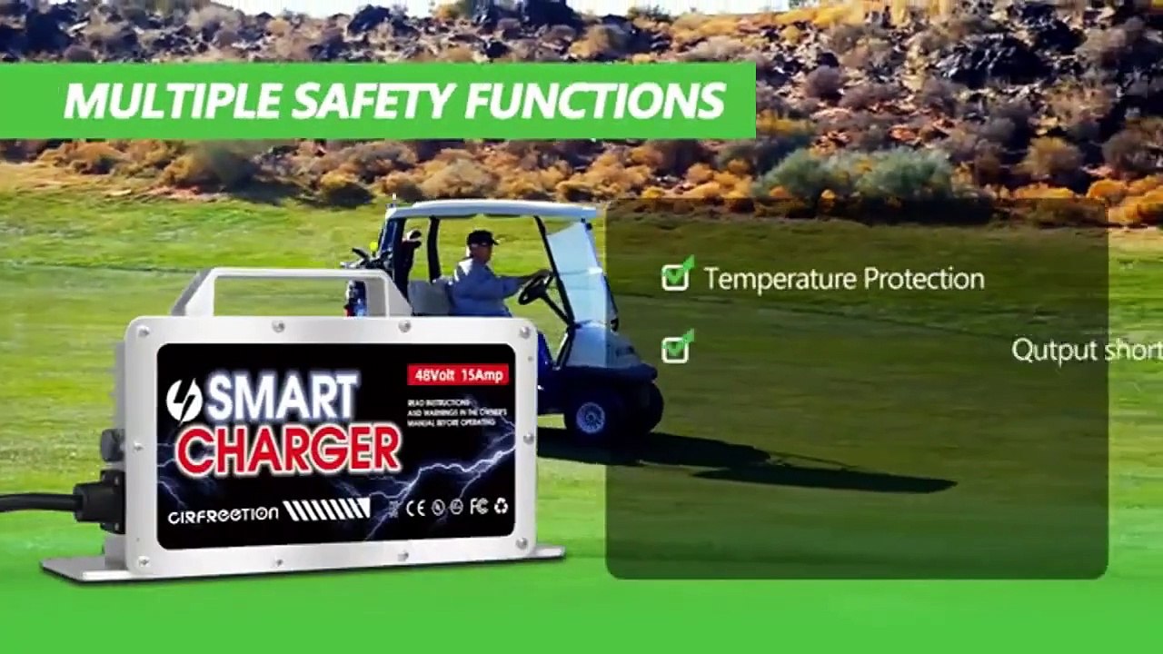 Viplay 5,000W Electric Golf Cart Review - Luxury, Power, and Solar Charging _ Black Friday