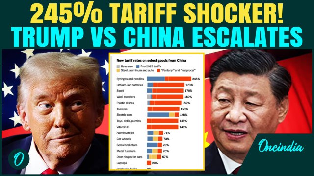 BREAKING: Trump pushes 245% tariffs on China post RARE Earth ban | A full-blown tech war incoming?