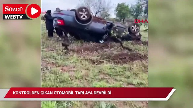 Siirt’te kontrolden çıkan otomobil tarlaya devrildi: 3 yaralı