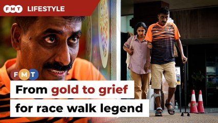 From gold to grief for golden race walker Saravanan