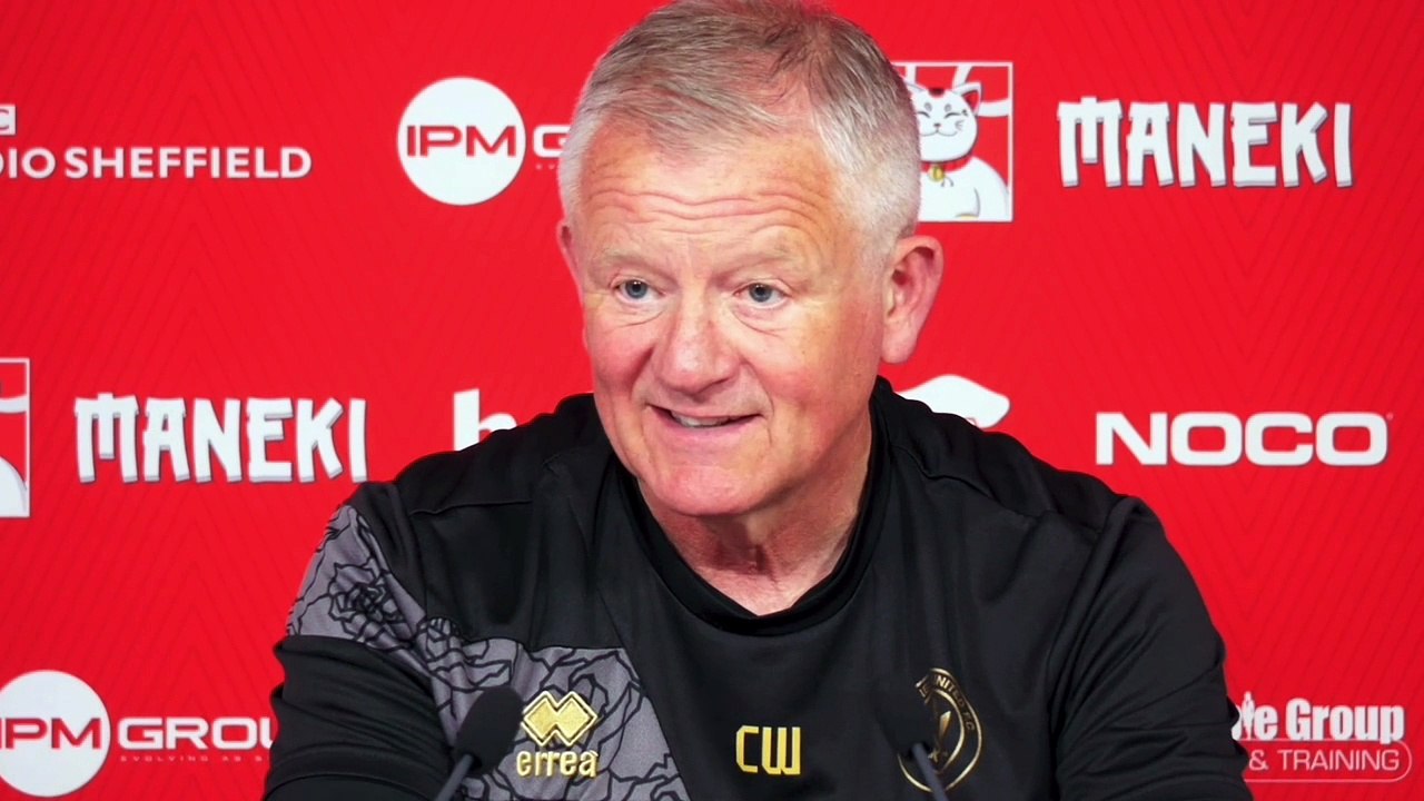 Chris Wilder previews Sheffield United v Cardiff City