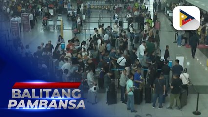 Pasahero ngayong Semana Santa sa NAIA Terminal 3, mas dumami