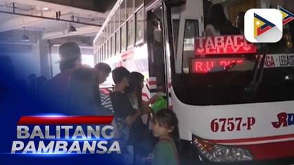 Ilang bus sa PITX, fully booked na