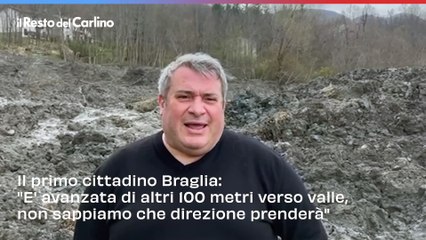 Frana di Boccassuolo, il sindaco: "La preoccupazione è alta"