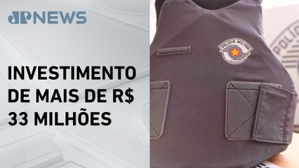 PM de SP inicia distribuição de novos coletes balísticos