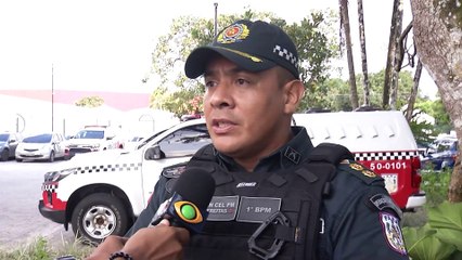 Belém: dupla em moto colide durante perseguição policial
