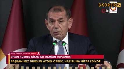 Galatasaray Başkanı Dursun Özbek'ten Fenerbahçe tepkisi