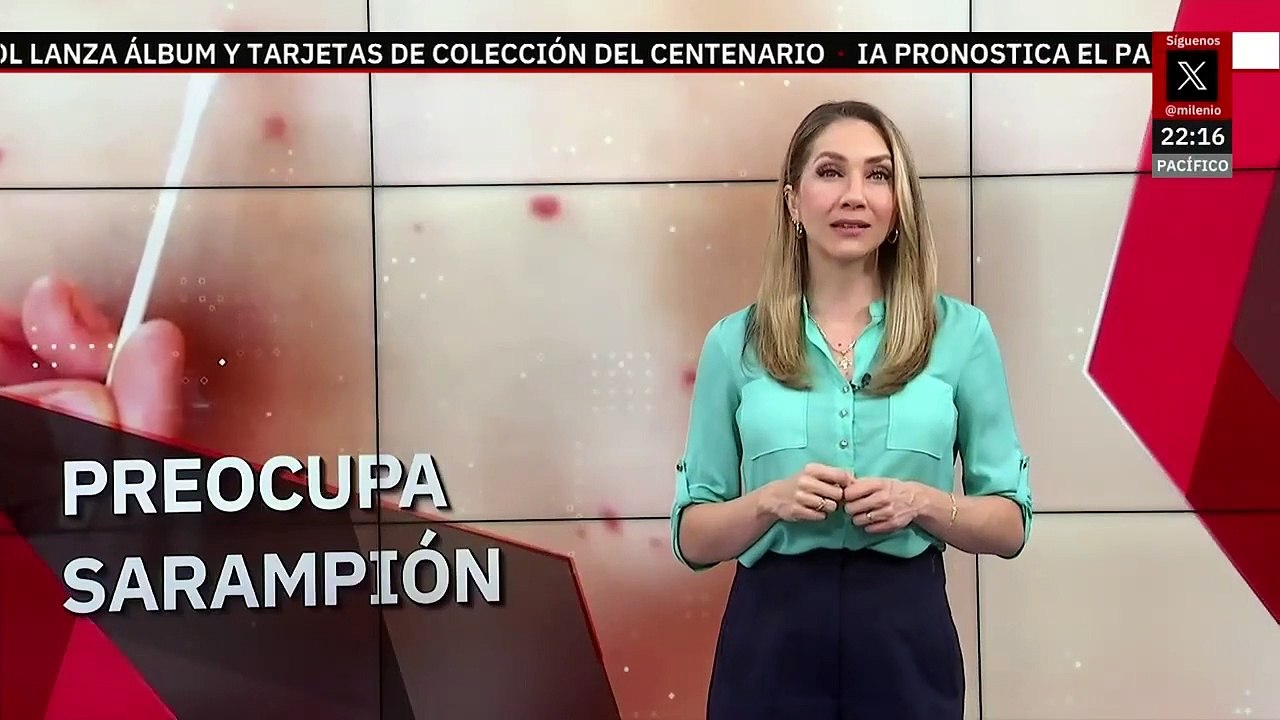 Autoridades anuncian jornada de vacunación por brote de sarampión en México