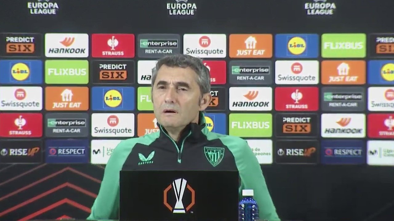 Rueda de prensa de Ernesto Valverde, previa al Athletic vs. Rangers de Europa League