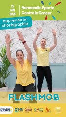flashmob - Normandie sporte contre le cancer 2025