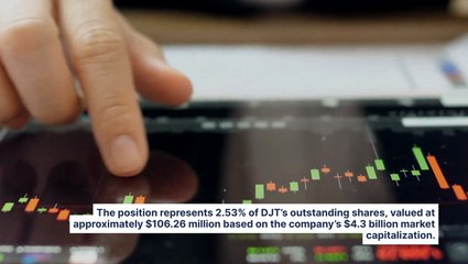 Trump Media & Technology Group Faces $106 Million Short Bet From Hedge Fund As Shares Plunge To 6-Month Low