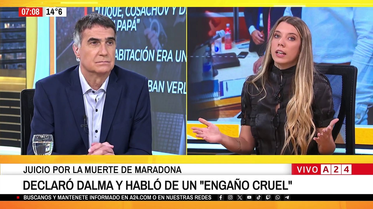 🔴 MUERTE DE MARADONA: DECLARÓ DALMA Y HABLÓ DE UN "ENGAÑO CRUEL"
