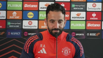 Amorim and Maguire on Onana, Lyon and importance of Utd winning Europa League