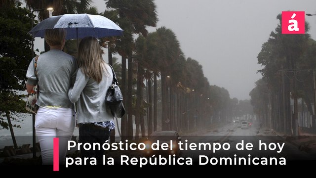 Pronóstico del Tiempo en Semana Santa para República Dominicana, para hoy 17 y mañana 18 de abril, 2025