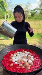 10_ How to cook egg with chili recipe #shorts #shortvideo #cooking #food #recipe