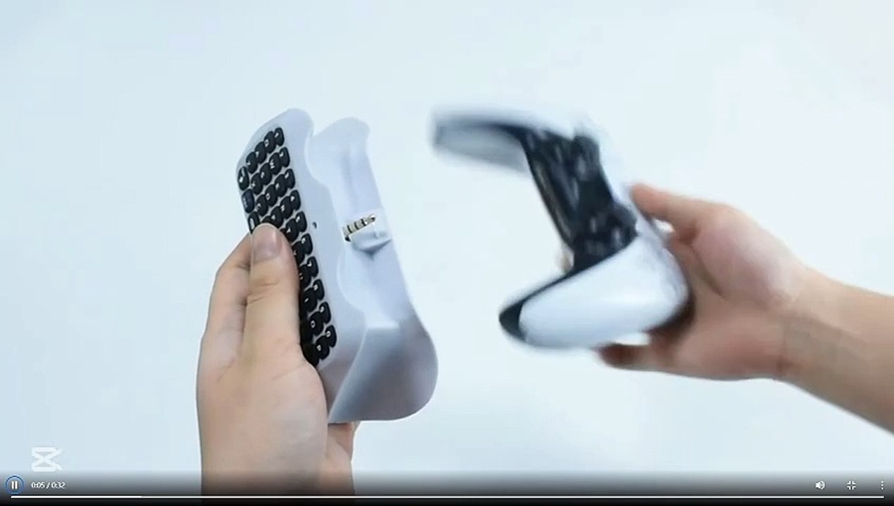 Gamers opinions about this wireless controller keyboard gamingpad for PS5 #ps5 #games #gaming