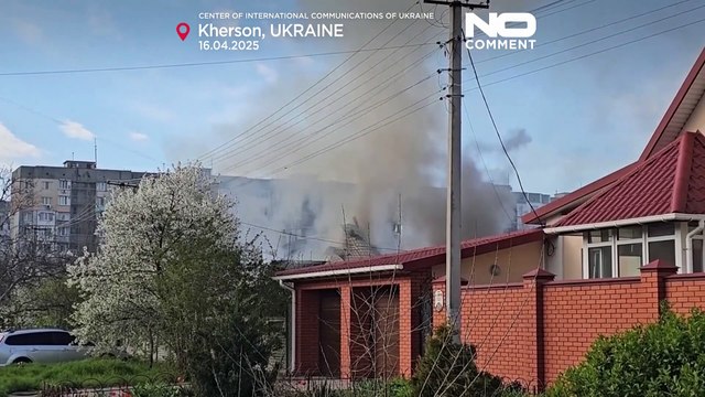 Jedna osoba zginęła, a trzy zostały ranne w wyniku rosyjskiego ataku na ukraińskie miasto Chersoń