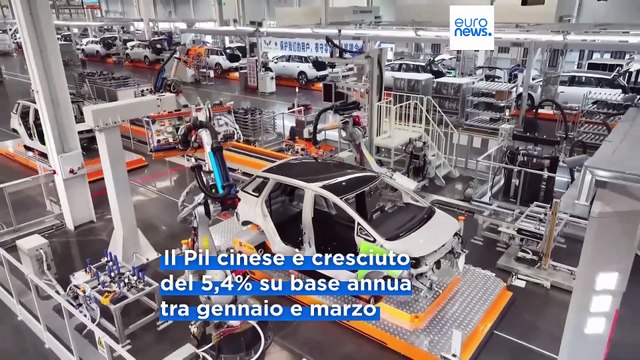 La crescita economica della Cina nel primo trimestre batte le stime