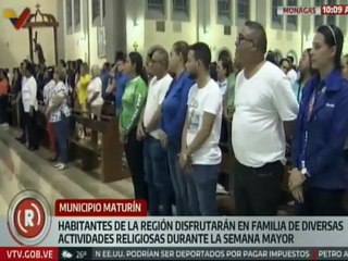 Monagas | Devotos asisten masivamente a rendirle tributo al Nazareno