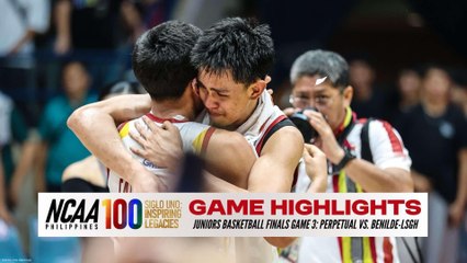 Perpetual Altas vs Benilde-LSGH (Juniors Basketball Finals Game 3) | NCAA Season 100