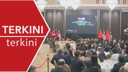 [TERKINI] Majlis Makan Malam antara delegasi China dan Malaysia