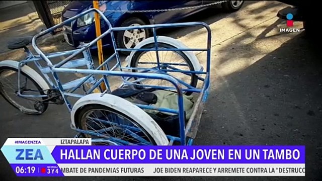 Hallan el cuerpo de una joven en un tambo de plástico en Iztapalapa, CDMX