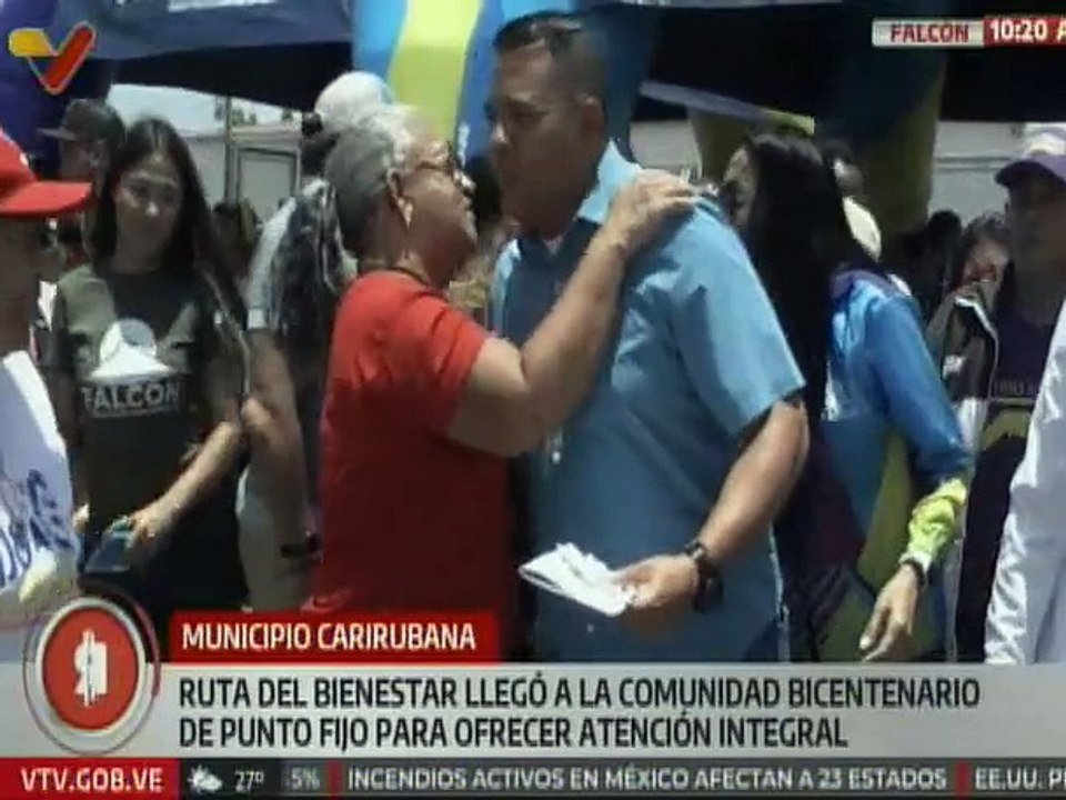 Falcón | Ruta del Bienestar benefició a más de 8 mil 500 habitantes del municipio Carirubana
