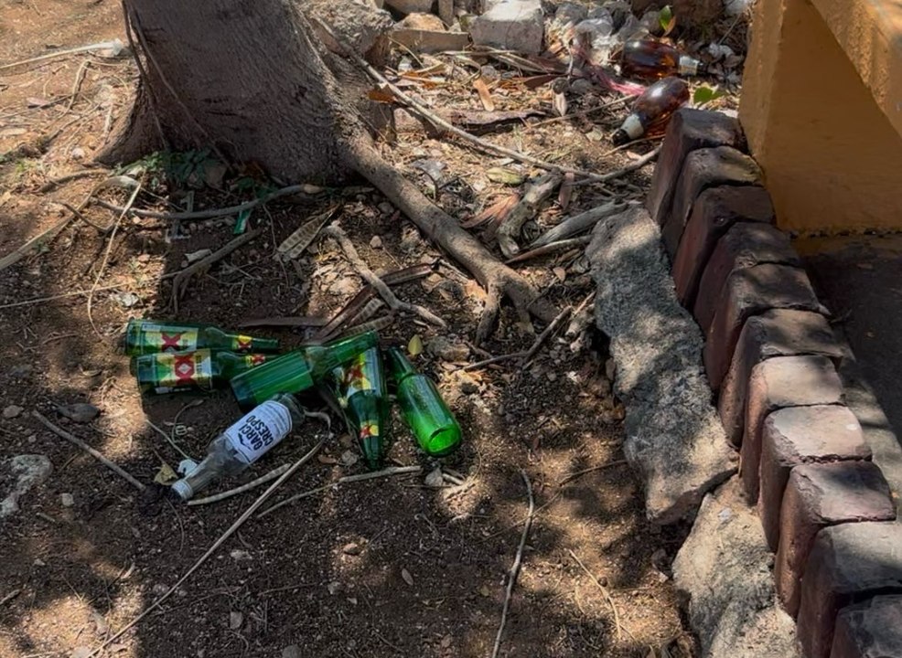 Vecinos de la colonia Chuburná exigen la limpieza del parque principal ...