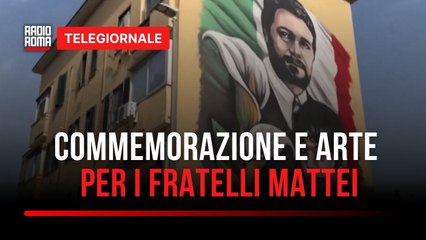 Primavalle ricorda, nuova opera in ricordo dei fratelli Mattei