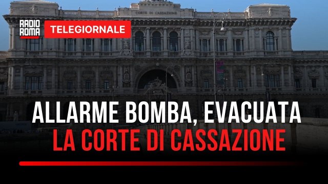 Falso allarme bomba, evacuata la Corte di Cassazione