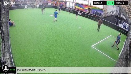 But de Farouk C - Team A