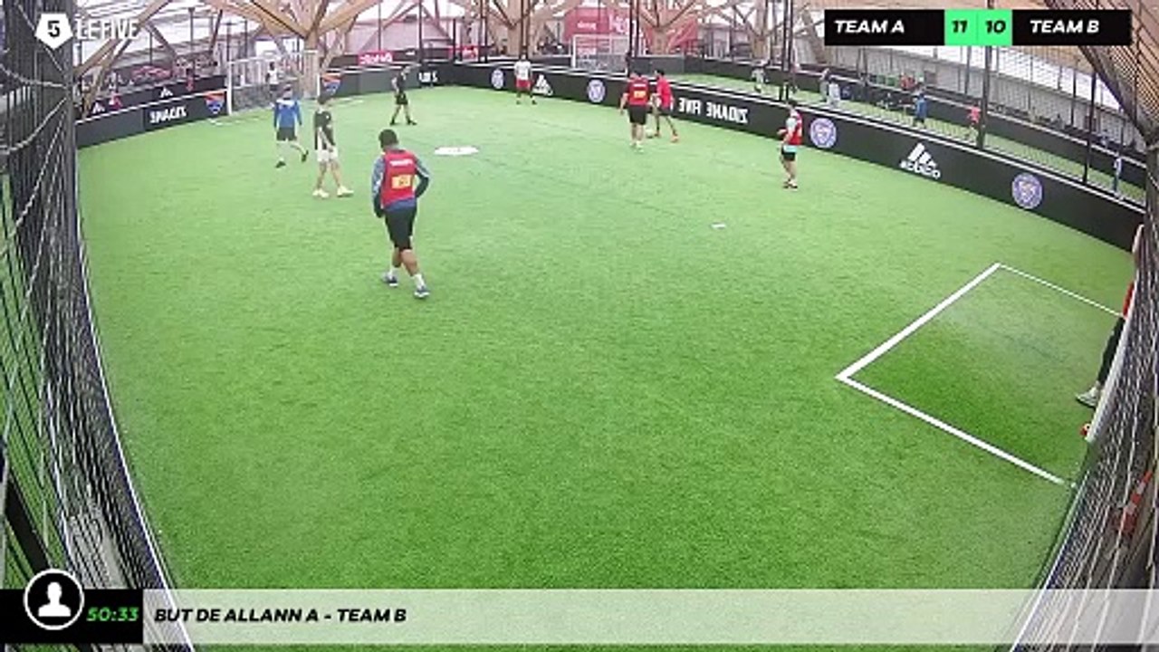 But de Allann A - Team B