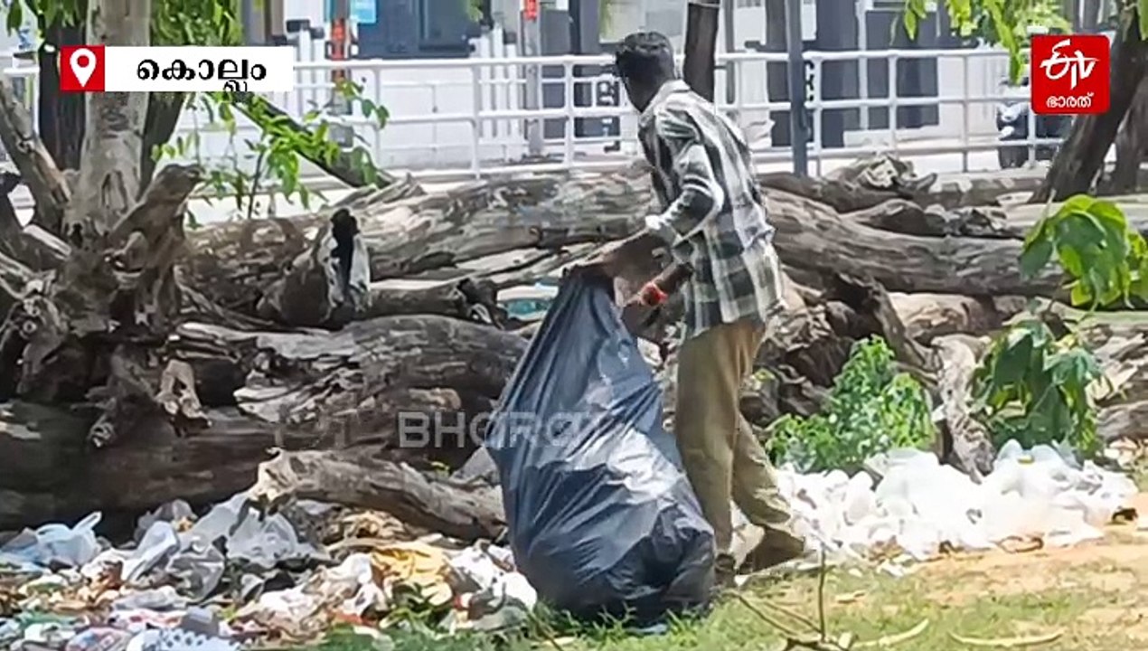 നീണ്ട പരിശ്രമത്തിനൊടുവില്‍ പൂര പറമ്പ് ശുചീകരിച്ച് കൊല്ലം കോർപ്പറേഷൻ; തൊഴിലാളികളുടെ പ്രയത്‌നത്തിന് സല്യൂട്ട്...
