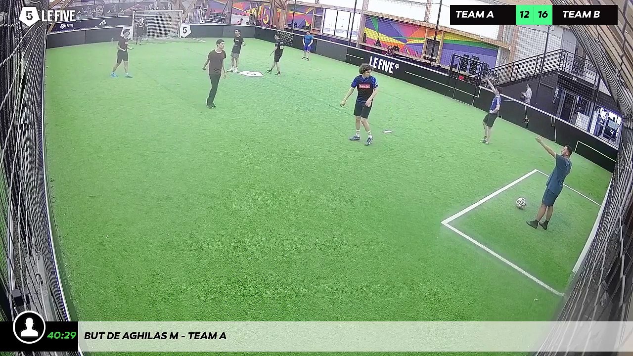 But de Aghilas M - Team A