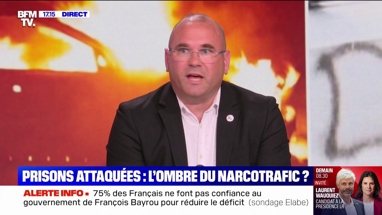 Attaques de prisons: "Il faut retrouver un sens à l'enfermement", appelle Axel Ronde, porte-parole de la CFTC-Police