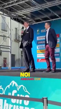 Marsilio - Parte la seconda tappa del Giro d'Abruzzo! (16.04.25)