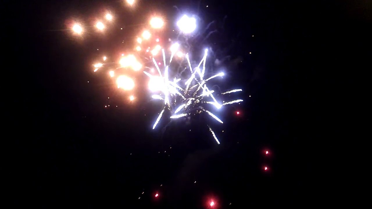 Eröffnungs-Feuerwerk Kiliani-Volksfest am 05.07.2013