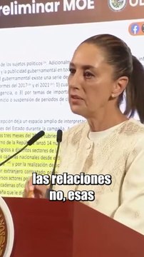 Claudia Sheinbaum desconoce gobierno de Daniel Noboa: 'No tendremos relación con Ecuador mientras sea presidente'