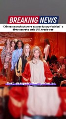 China exposing Luxury brands.