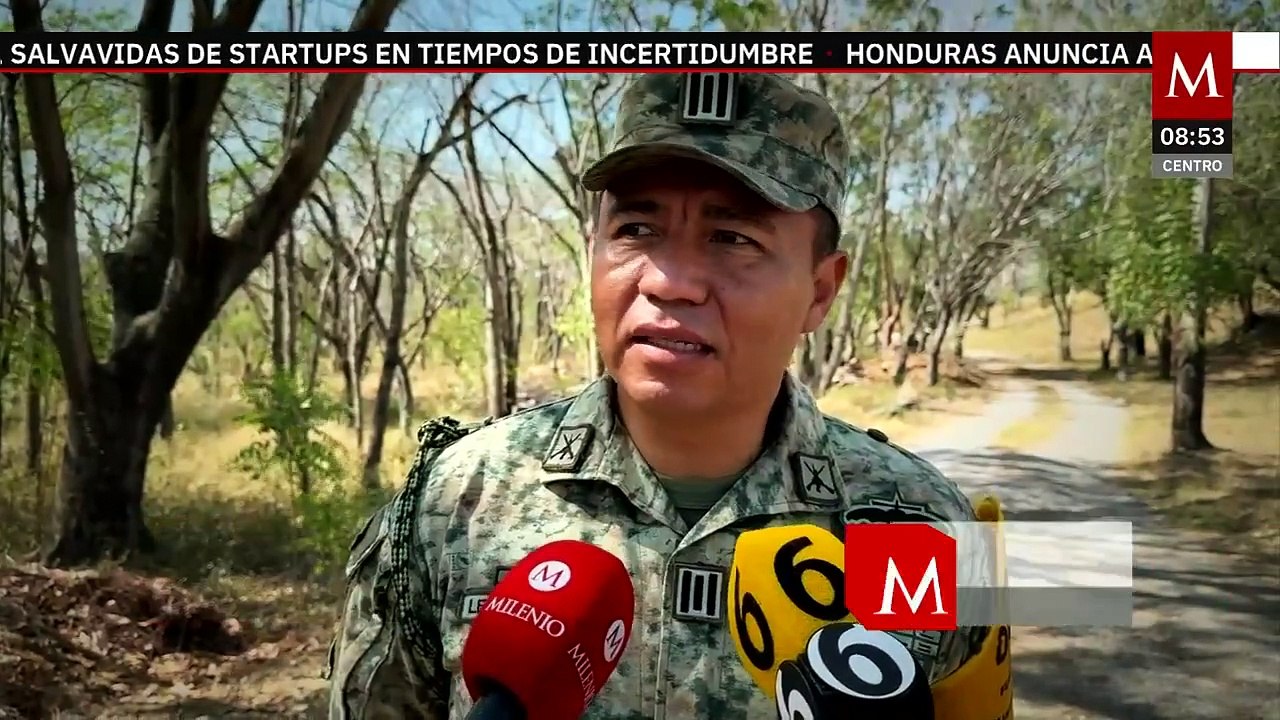 Operación en San Luis Potosí para combate contra incendios forestales