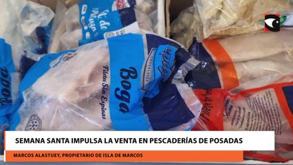 Semana Santa impulsa la venta en pescaderías de Posadas