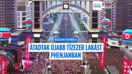Kim Dzsongun Részt vett a Phenjani Nagyberuházás Ünnepélyes Átadásán 🏢