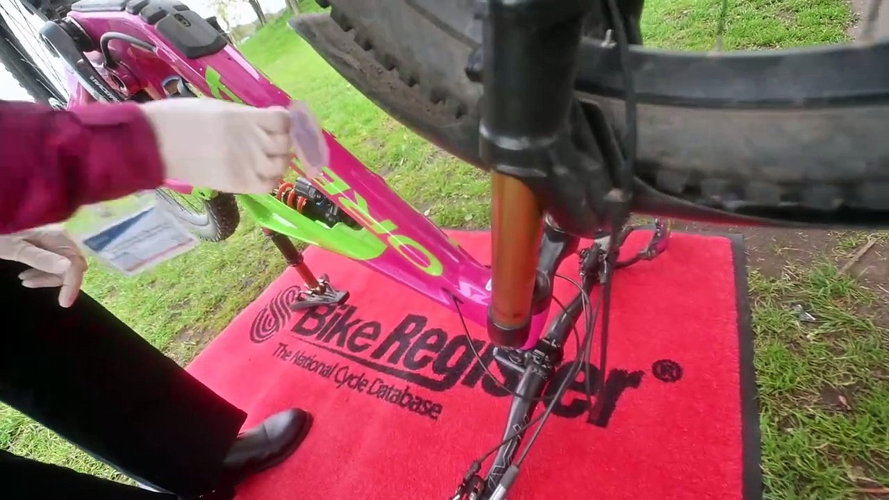 Hopes for a  Cycle Pump track to be built at Chasewater, as cyclists see free bike checks and security markings being done.