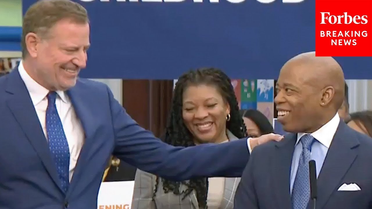 NYC Mayor Eric Adams Announces New Early Childhood Education Investments Alongside Former Mayor De Blasio