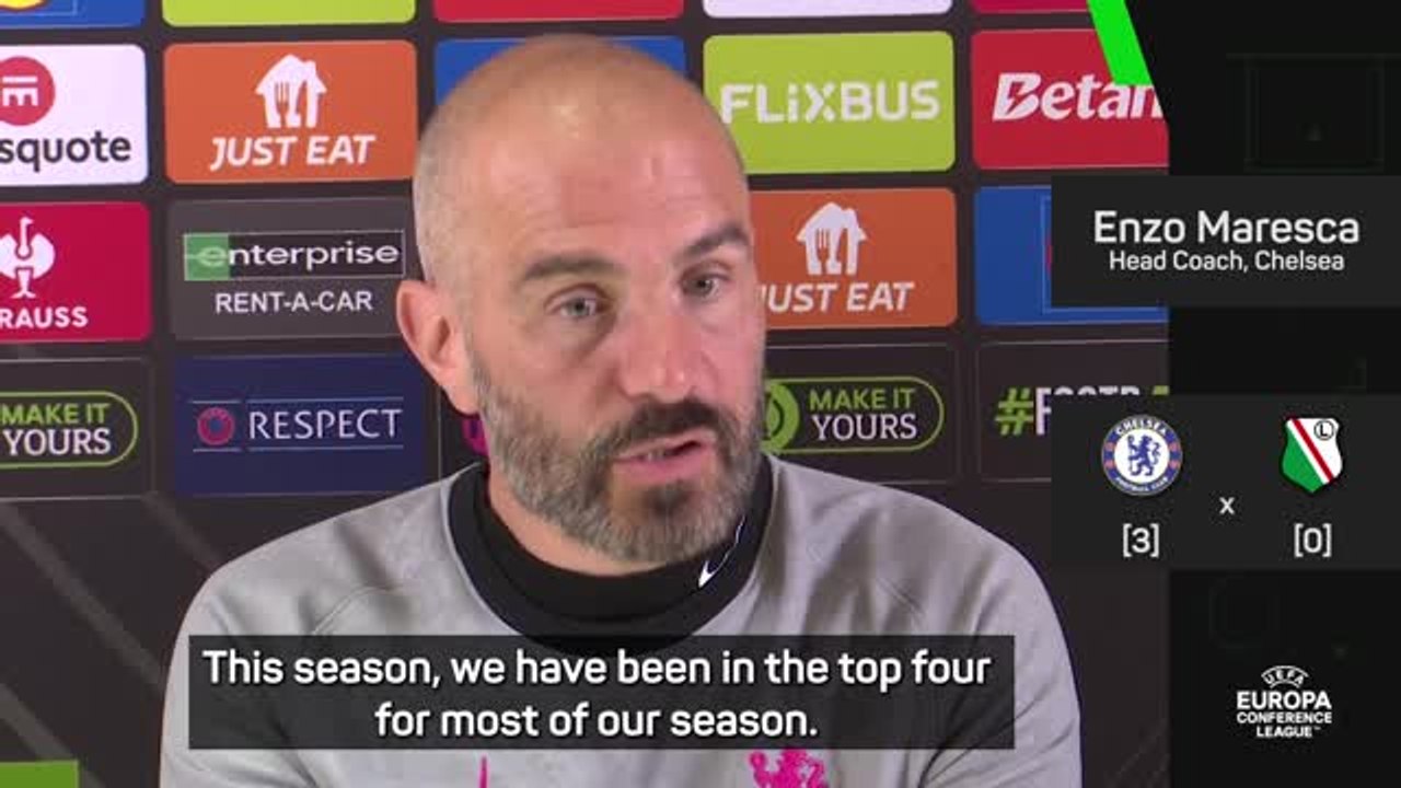 Maresca insists it's 'quite clear' Chelsea are heading in the 'right direction'