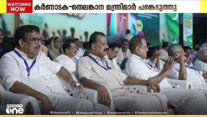 വഖഫ് നിയമ ഭേദഗതിക്കെതിരെ ശക്തിപ്രകടനവുമായി മുസ്ലിം ലീഗ് റാലി