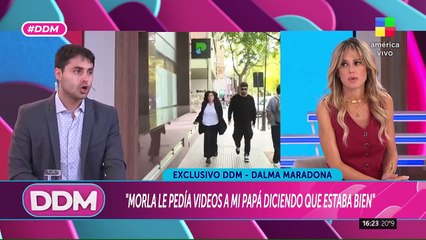 Dalma Maradona declaró en el juicio por la muerte de su padre.