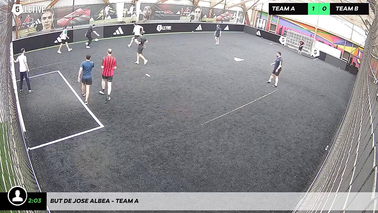 But de Jose ALBEA - Team A
