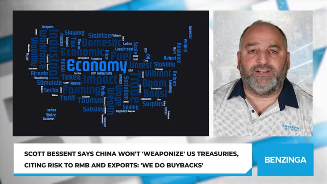 Scott Bessent Says China Won't 'Weaponize' US T...